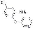 5-CHLORO-2-(PYRIDIN-3-YLOXY)-PHENYLAMINE Struktur