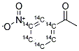 3-NITROACETOPHENONE, [RING-14C(U)] Struktur