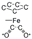 CYCLOPENTADIENYLDICARBONYL(METHYL)IRON(II) Struktur