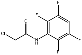 2-CHLORO-N-(2,3,5,6-TETRAFLUORO-PHENYL)-ACETAMIDE Struktur