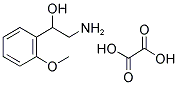 2-HYDROXY-2-(2-METHOXYPHENYL)ETHYLAMINE OXALATE Struktur