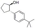 TRANS-2-(4-TERT-BUTYLPHENYL)CYCLOPENTANOL Struktur