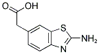 (2-AMINO-BENZOTHIAZOL-6-YL)-ACETIC ACID Struktur