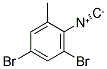 2,4-DIBROMO-6-METHYLPHENYLISOCYANIDE Struktur