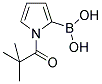 1-(2,2-DIMETHYLPROPANOYL)-1H-PYRROL-2-YLBORONIC ACID Struktur