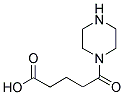 5-OXO-5-PIPERAZIN-1-YL-PENTANOIC ACID Struktur