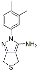 2-(3,4-DIMETHYLPHENYL)-2,6-DIHYDRO-4H-THIENO[3,4-C]PYRAZOL-3-AMINE Struktur