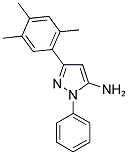 2-PHENYL-5-(2,4,5-TRIMETHYL-PHENYL)-2H-PYRAZOL-3-YLAMINE Struktur