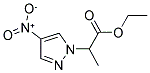 2-(4-NITRO-PYRAZOL-1-YL)-PROPIONIC ACID ETHYL ESTER Struktur