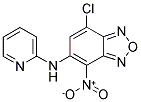 (7-CHLORO-4-NITRO-BENZO[1,2,5]OXADIAZOL-5-YL)-PYRIDIN-2-YL-AMINE Struktur