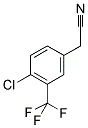 4-CHLORO-3-(TRIFLUOROMETHYL)PHENYLACETONITRILE Struktur