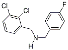 N-(2,3-DICHLOROBENZYL)-N-(4-FLUOROBENZYL)AMINE Struktur