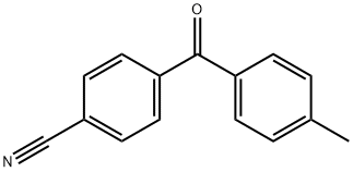 4-(4-METHYLBENZOYL)BENZONITRILE Struktur