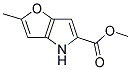 METHYL 2-METHYL-4H-FURO[3,2-B]PYRROLE-5-CARBOXYLATE Struktur