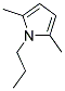 2,5-DIMETHYL-1-PROPYL-1H-PYRROLE Struktur