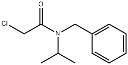 N-BENZYL-2-CHLORO-N-ISOPROPYL-ACETAMIDE Struktur