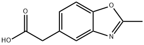 2-(2-METHYL-1,3-BENZOXAZOL-5-YL)ACETIC ACID Struktur