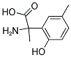 2-(2-HYDROXY-5-METHYLPHENYL)ALANINE Struktur