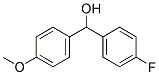 4-FLUORO-4'-METHOXYBENZHYDROL Struktur