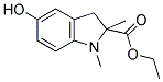 ETHYL 1,2-DIMETHYL-5-HYDROXYINDOLE-2-CARBOXYLATE Struktur