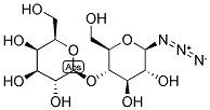 1-AZIDO-1-DEOXY-BETA-D-LACTOPYRANOSIDE Struktur