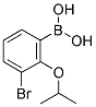 3-BROMO-2-ISOPROPOXYPHENYLBORONIC ACID Struktur