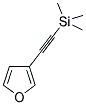 FURAN-3-YLETHYNYLTRIMETHYLSILANE Struktur