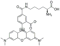 5-TAMRA LYSINE Struktur