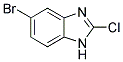 5-BROMO-2-CHLORO-1H-1,3-BENZIMIDAZOLE Struktur