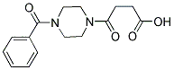 4-(4-BENZOYLPIPERAZIN-1-YL)-4-OXOBUTANOIC ACID Struktur