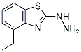 4-ETHYL-2-HYDRAZINO-1,3-BENZOTHIAZOLE Struktur