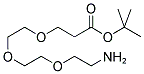 TERT-BUTYL 12-AMINO-4,7,10-TRIOXADODECANOATE Struktur