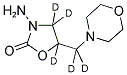 3-AMINO-5-MORPHOLINO-METHYL-1,3-OXAZOLIDONE-D5 Struktur