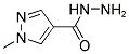 1-METHYL-1 H-PYRAZOLE-4-CARBOXYLIC ACID HYDRAZIDE Struktur