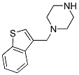 1-(1-BENZOTHIEN-3-YLMETHYL)PIPERAZINE Struktur