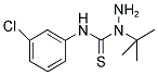 1-TERT-BUTYL-N-(3-CHLOROPHENYL)HYDRAZINECARBOTHIOAMIDE Struktur