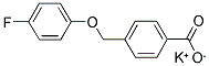 POTASSIUM, 4-(4-FLUORO-PHENOXYMETHYL)-BENZOATE Struktur