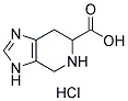 4,5,6,7-TETRAHYDRO-3H-IMIDAZO[4,5-C]PYRIDINE-6-CARBOXYLIC ACID HYDROCHLORIDE Struktur