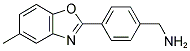 4-(5-METHYL-BENZOOXAZOL-2-YL)-BENZYLAMINE Struktur
