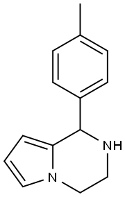 1-(4-METHYLPHENYL)-1,2,3,4-TETRAHYDROPYRROLO[1,2-A]PYRAZINE Struktur