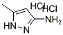 5-METHYL-1H-PYRAZOL-3-YLAMINE DIHYDROCHLORIDE Struktur