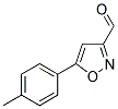 5-(4-METHYLPHENYL)ISOXAZOLE-3-CARBOXALDEHYDE Struktur