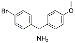 1-(4-BROMOPHENYL)-1-(4-METHOXYPHENYL)METHYLAMINE Struktur