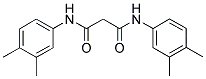 N,N'-BIS-(3,4-DIMETHYL-PHENYL)-MALONAMIDE Struktur