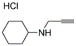 N-CYCLOHEXYL-N-PROP-2-YNYLAMINEHYDROCHLORIDE Struktur