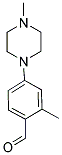 2-METHYL-4-(4-METHYLPIPERAZIN-1-YL)BENZALDEHYDE Struktur