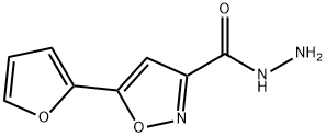 5-FURAN-2-YL-ISOXAZOLE-3-CARBOXYLIC ACID HYDRAZIDE Struktur