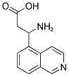 3-AMINO-3-ISOQUINOLIN-5-YL-PROPIONIC ACID Struktur