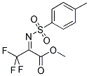 METHYL 3,3,3-TRIFLUORO-2-(TOSYLIMINO)PROPIONATE Struktur