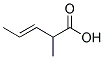 2-METHYL-3-PENTENOIC ACID Struktur